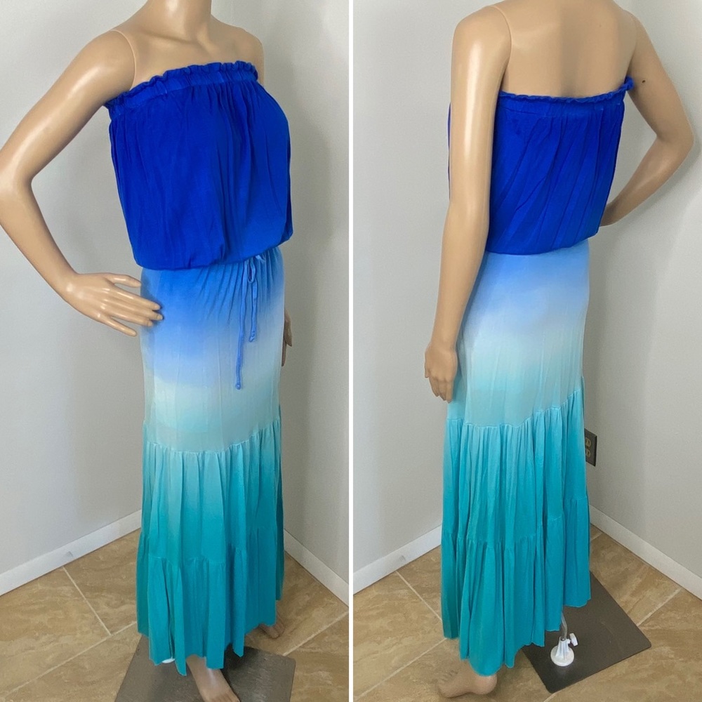 YOUNG FABULOUS & BROKE Ombré Dye SYDNEY Maxi Dress - Picture 4 of 16